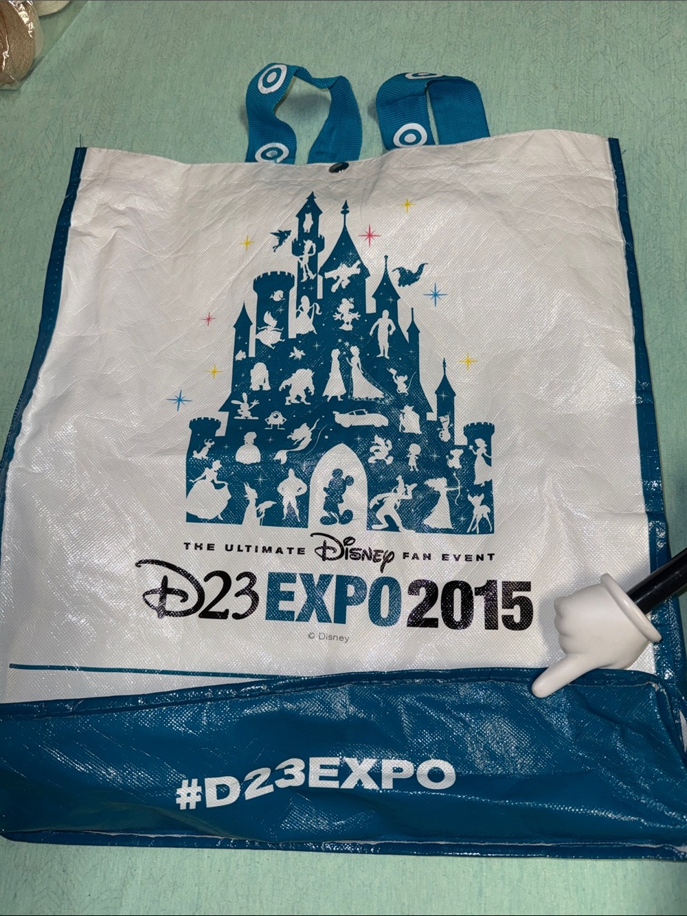 Disney D23 Target collaborative Expo 2015 souvenir backpack bag